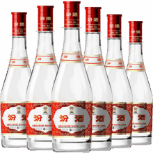8日20点：汾酒 红盖玻汾 42° 清香型 475ml 6瓶