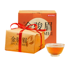 京东京造 金骏眉红茶 武夷山蜜香小种正山 200g纸包茶叶 自饮年货礼盒