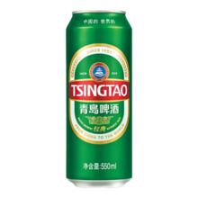 Plus会员：TsingTao/青岛啤酒 经典 罐装啤酒 550ml 18罐×2件