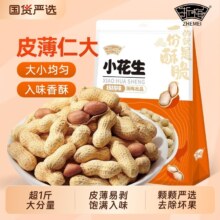 浙梅 小花生502g 带壳核桃味 休闲零食 炒货特产 下酒菜 国货