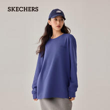 需首购: 斯凯奇（Skechers）新年礼物长袖秋冬男女同款柔软舒适宽松休闲透气百搭时尚