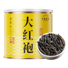 七春 大红袍小罐装茶叶 特级正宗武夷岩茶 高山乌龙茶 果韵香醇型 30g