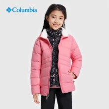 Columbia 轻薄保暖户外女中小童防风御寒奥米热能立领防风鸭绒外套羽绒服