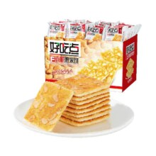 天降礼金、88VIP：好吃点 饼干经典香脆口味 海苔饼 23g*35包