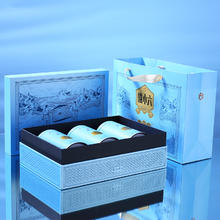 徽六 精选一级 黄山毛峰 茗茶年货礼盒装*206g+品鉴装