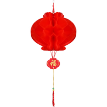 节日喜庆塑纸灯笼 15cm*40个装