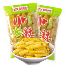 民福记 盈棚 泡小米辣 泡野山椒老坛泡椒 500g*2袋