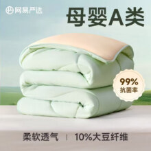 网易严选 200*230cm（适合1.5m/1.8m床) 冬被A类抗菌 10%大豆纤维绿色