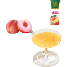 汇源 100%果汁 桃汁 200ml *12盒