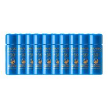 限移动端、京东百亿补贴：资生堂 防晒霜隔离霜防护乳蓝胖子防晒 水动力防护乳7ml*10
