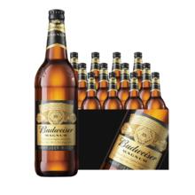 百威 黑金 精酿啤酒 美式拉格 600mL 12瓶 整箱装
