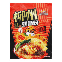 年货节:三只松鼠 柳州螺蛳粉 335g*3袋 正宗广西特产 懒人方便食品