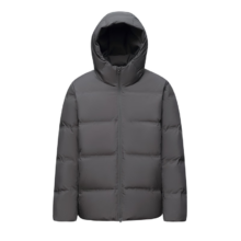 雪中飞 2025新款男士休闲短款羽绒服 灰色 8159 M/170/88A