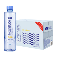 百亿补贴：依能 蔚蓝天然苏打水 500ml 15瓶
