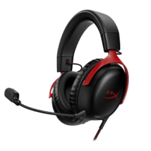 HyperX 飓风3 蓝牙耳机 黑红款 无线降噪游戏耳麦