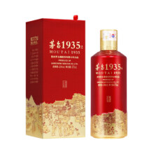 茅台 1935 酱香型白酒 53° 375ml 单瓶装