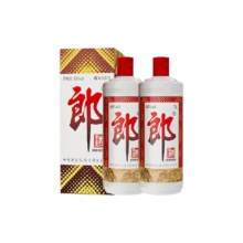 郎酒 郎牌郎酒 酱香型白酒 53度 1000ml*2瓶 普郎 正品 婚宴送礼 粮食酒年货节