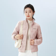 波司登 秋季男女短款立领轻薄鹅绒羽绒服保暖百搭外套