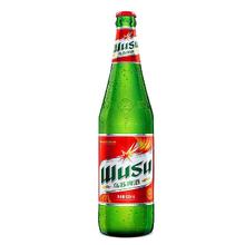 乌苏啤酒 大红乌苏新疆啤酒620ml*12瓶