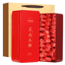 七春 正山小种红茶 正宗武夷山茗茶 300g 小罐装伴手礼