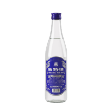 四特蓝标 特香型纯粮白酒 52度 500ml 单瓶装 年货节送礼