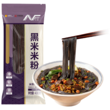 五丰 黑米米粉400g 五谷粗粮江西米粉米线南昌拌粉火锅食材