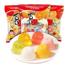 再降价、限地区：喜之郎 经典什锦乳酸果冻 360g*3袋 家庭装 儿童休闲零食