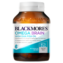 Blackmores 澳佳宝 4倍鱼油omega3含DHA 60粒 高浓度 DHA
