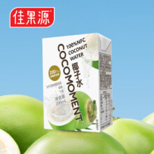 COCOMOMENT佳农旗下100%椰子水200ml*12盒*2件