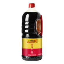 李锦记 鲜味生抽 2.22kg 大桶非转黄豆酿造酱油 提鲜特价