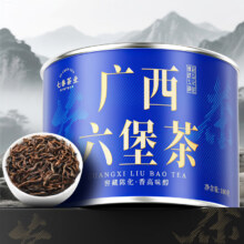 七春 六堡茶 黑茶 广西梧州 特级陈香窖藏熟茶 100g