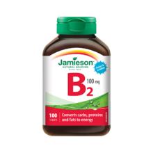 淘金币可用：Jamieson 维生素B2核黄素呵护口腔舒缓眼部100mg 100片