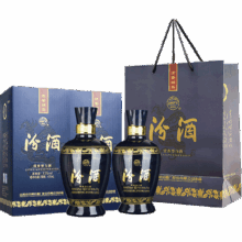 汾酒 蓝汾 53° 清香型白酒 475ml 2瓶装
