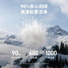 坦博尔 羽绒服女马年送礼年秋冬短款时尚立领外套 萝黛粉 L (170)