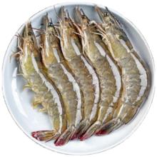 京东超市 厄瓜多尔白虾 盐冻 净重4斤 60-80只/盒 自营火锅食材