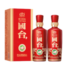GUOTAI 国台 国标 53° 酱香型白酒 500ml 2瓶