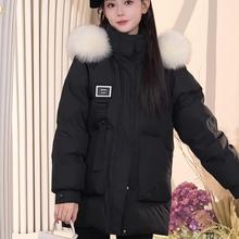 京东PLUS：鸭鸭羽绒服 2025冬季新款羽绒服女厚款连帽百搭时尚 90绒