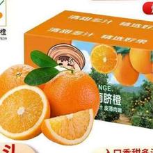 鲜果部落 赣南脐橙 新鲜水果 手剥甜橙 礼盒装 10斤单果70mm+净重9斤