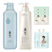 阿道夫 洗发水沐浴露套装 祛屑控油香氛洗发露518ml+沐浴露520ml