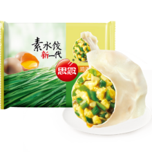 思念 素水饺 韭菜鸡蛋口味 1kg*6件