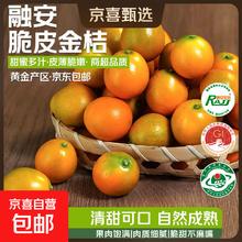 京喜 广西融安金桔 3斤 分享装