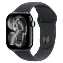 Apple Watch Series 11 智能手表 GPS版 42毫米 亮黑色 S/M表带