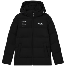 FILA 斐乐官方情侣羽绒服2025年冬时尚休闲连帽上衣男女同款保暖外套