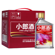 郎酒 小郎酒飞扬版 45%vol 兼香型白酒 100ml*6瓶