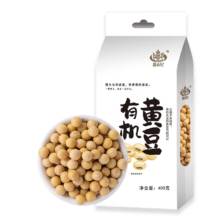 原禾纪年货节 有机黄豆 400g 东北新粮 大豆 五谷杂粮 粗粮 可发豆芽 打豆浆
