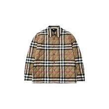 BURBERRY 巴宝莉博柏利棉外套棉服款棉袄菱格纹中长款