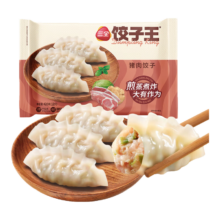 三全 饺子王经典猪肉蒸饺 12只 420g 年货送礼