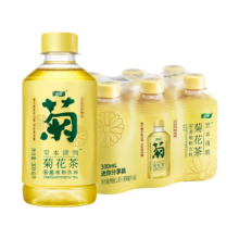 怡宝 至本清润菊花茶植物饮料 300ml*6瓶 迷你分享装