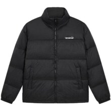 特步 立领羽绒服 男女冬季新款 情侣运动外套 短款保暖面包服 防风棉服