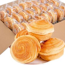 三只松鼠同款奶香手撕面包 豆沙味 20g*5包 独立包装 便携早餐